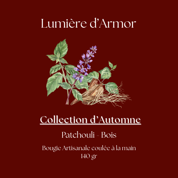 Bougie Patchouli - Bois