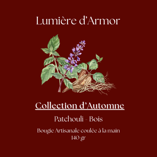 Bougie Patchouli - Bois